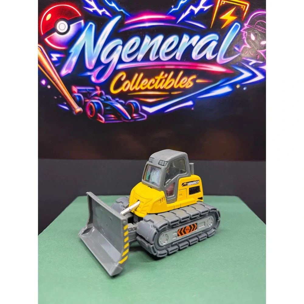 Maisto Street Loader FM880 Yellow Grey Diecast Bulldozer Construction Vehicle